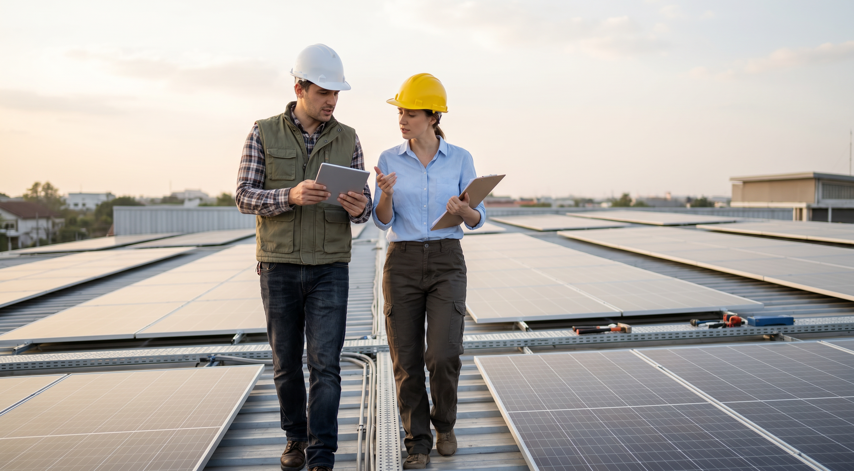 Installation de panneaux solaires par Starworks Systems
